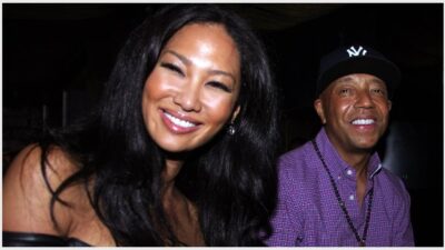 Kimora Lee Simmons and Russell Simmons