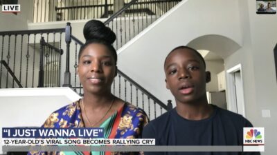 Keedron Bryant and his mom Johnetta on "Today" (June 1, 2020)