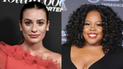 lea michele, amber riley