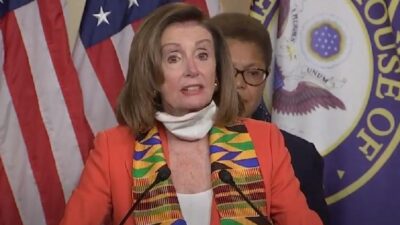 Nancy Pelosi & Democrats - kinte cloth / Getty