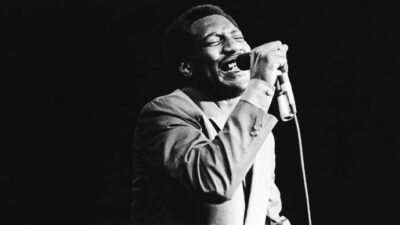Otis Redding SINGING IN BLACK AND WHITE