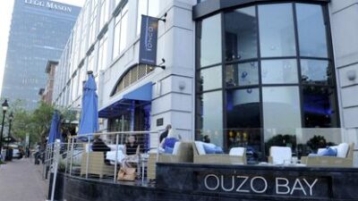 Ouzo Bay restaurant in Baltimore