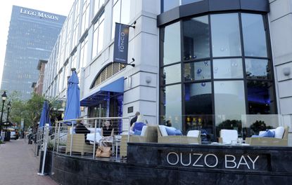 Ouzo Bay restaurant in Baltimore