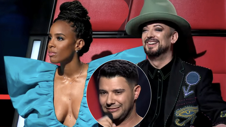 Kelly Rowland, Boy George on The Voice