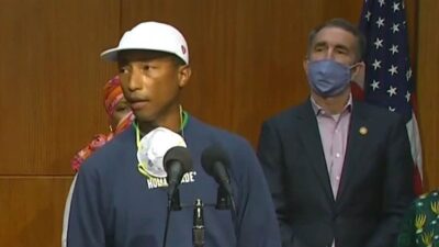 Pharrell Williams&nbsp;on Tuesday joined Virginia Gov.&nbsp;Ralph Northam&nbsp;at a press conference to&nbsp;propose that June 19 (Juneteenth) is officially made a state holiday.