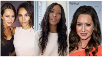 Jessica Mulroney, Meghan Markle and Sasha Exeter