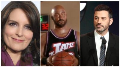 tina fey, jimmy kimmel/in blackface