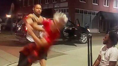 Black Man sucker-punches 12-yr-old white Boy