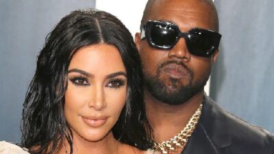 Kim Kardashian & Kanye West - Getty