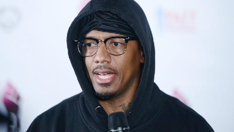 Nick Cannon - black hoodie (Getty)