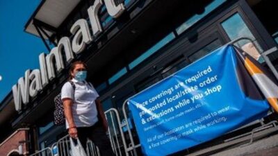 Walmart - mask policy - Getty