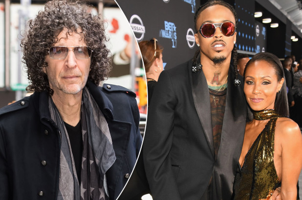 Howard Stern, August Alsina and Jada Pinkett SmithGC Images; Getty Images