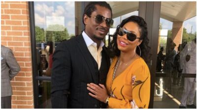 Tamar Braxton and boyfriend David