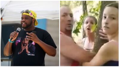 Vauhxx Booker is a survivor of an attempted lynching in Bloomington, Indiana on Saturday