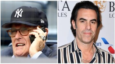 Rudy Giuliani , Sacha Baron Cohen