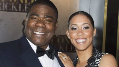 racy Morgan and his wife, Megan Wollover