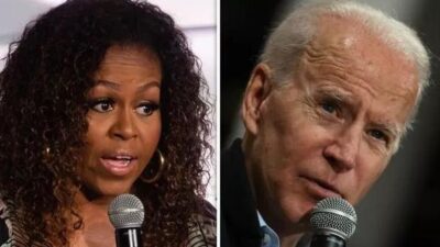 Michelle Obama & Joe Biden (Getty)