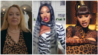 Carole Baskin, Cardi B and Megan Thee Stallion