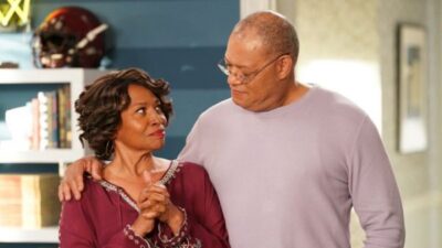 Laurence Fishburne and Jenifer Lewis