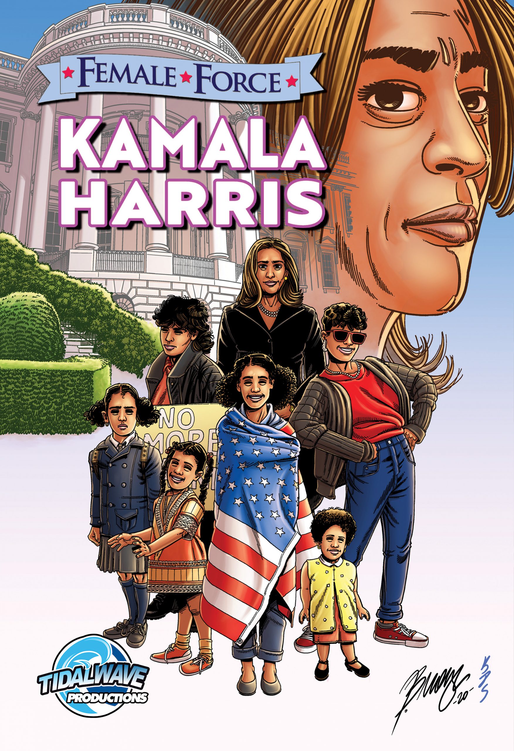 Kamala Harris - comic