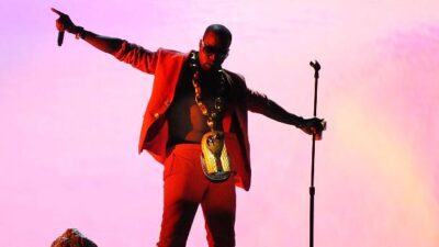 Ye on stage
