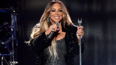 Mariah Carey on stage