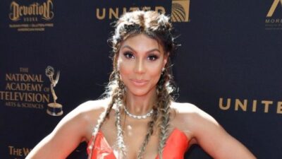 Tamar Braxton in braids