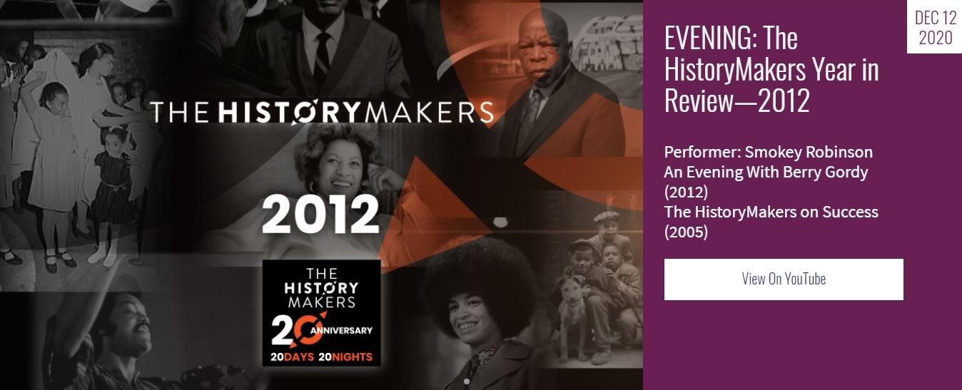 The HistoryMakers 2012 - promo