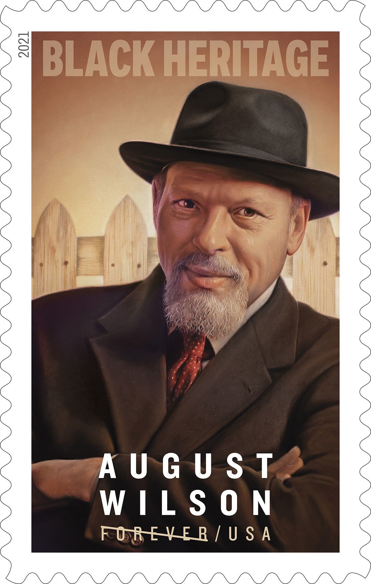 USPS August Wilson Stamp
