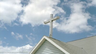 church with cross