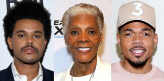 The Weeknd, Dionne Warwick and Chance the Rapper