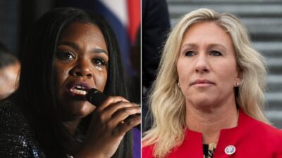 Cori Bush - Marjorie Taylor Greene / Getty