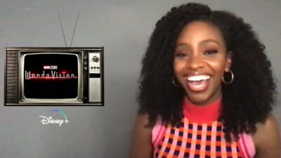 Teyonah Parris, is Monica Rambeau in Wandavision