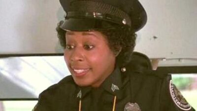 Marion Ramsey as cop in Police Academy 1