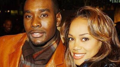 Morris Chestnut & wife Pam - Getty