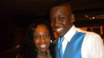 Alecia Williams and her son Jasper