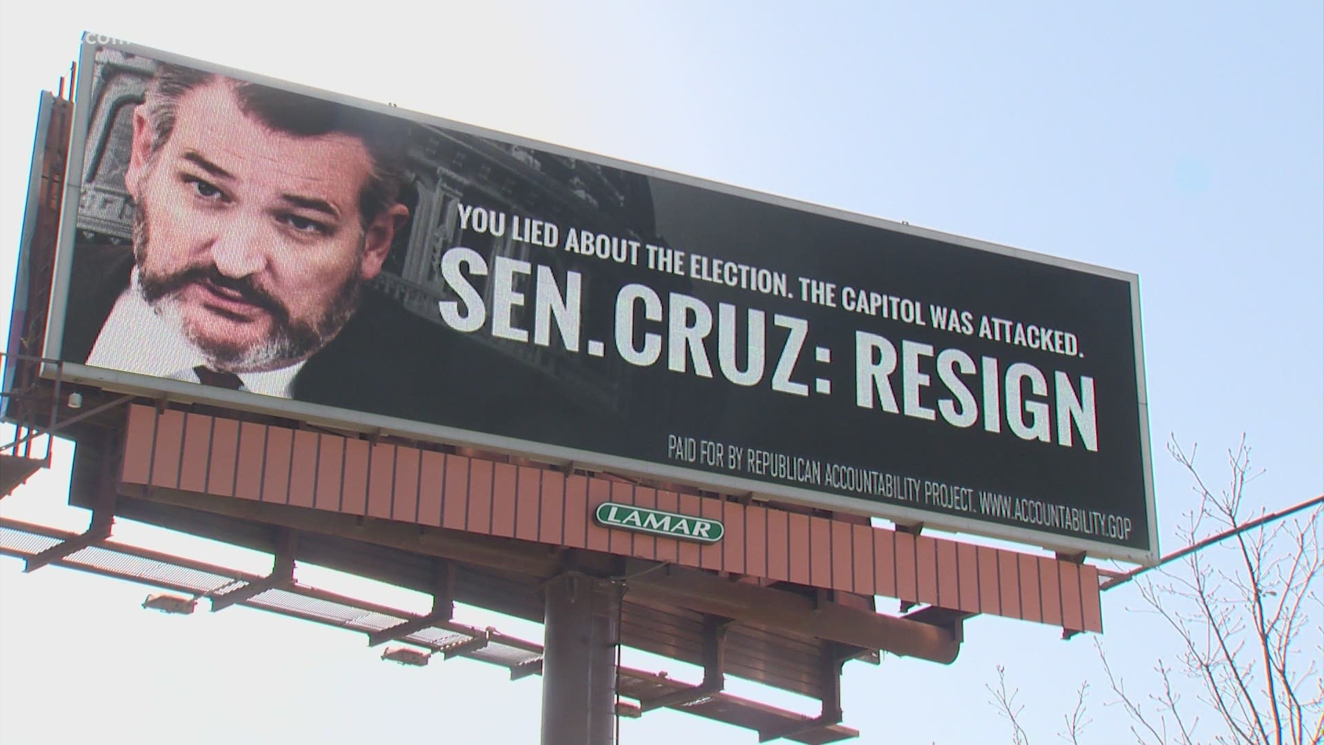 Billboard from Republican Accountability Project