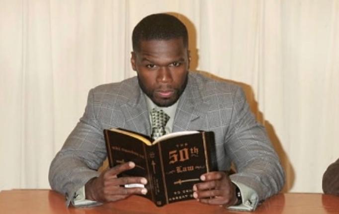 50 Cent reading 50th Law