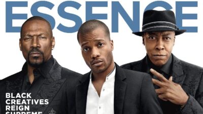 Essence Cover - Eddie Murphy Arsewnio Hall & Jermaine Fowler