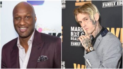 lamar odom, aaron carter - Twitter