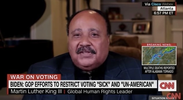 Martin Luther King III on CNN