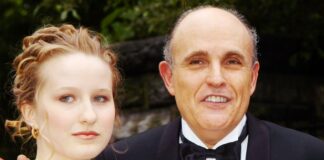 Caroline Rose Giuliani and father Rudy