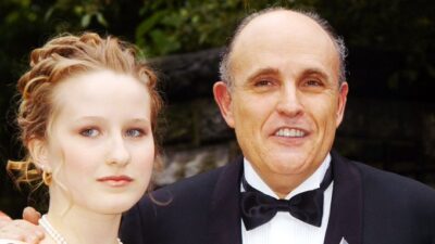 Caroline Rose Giuliani and father Rudy