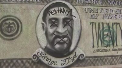 george floyd mural