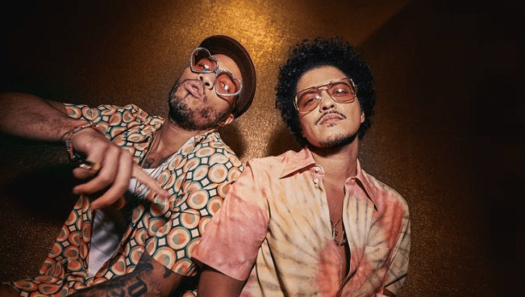 Bruno Mars (R) And Anderson .Paak