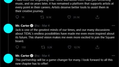 jay z - Twitter, TIDAL
