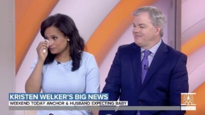 Kristen Welker and John Hughes