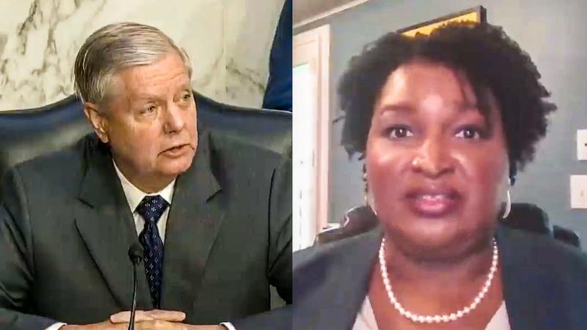 lindsey graham and stacey abrams