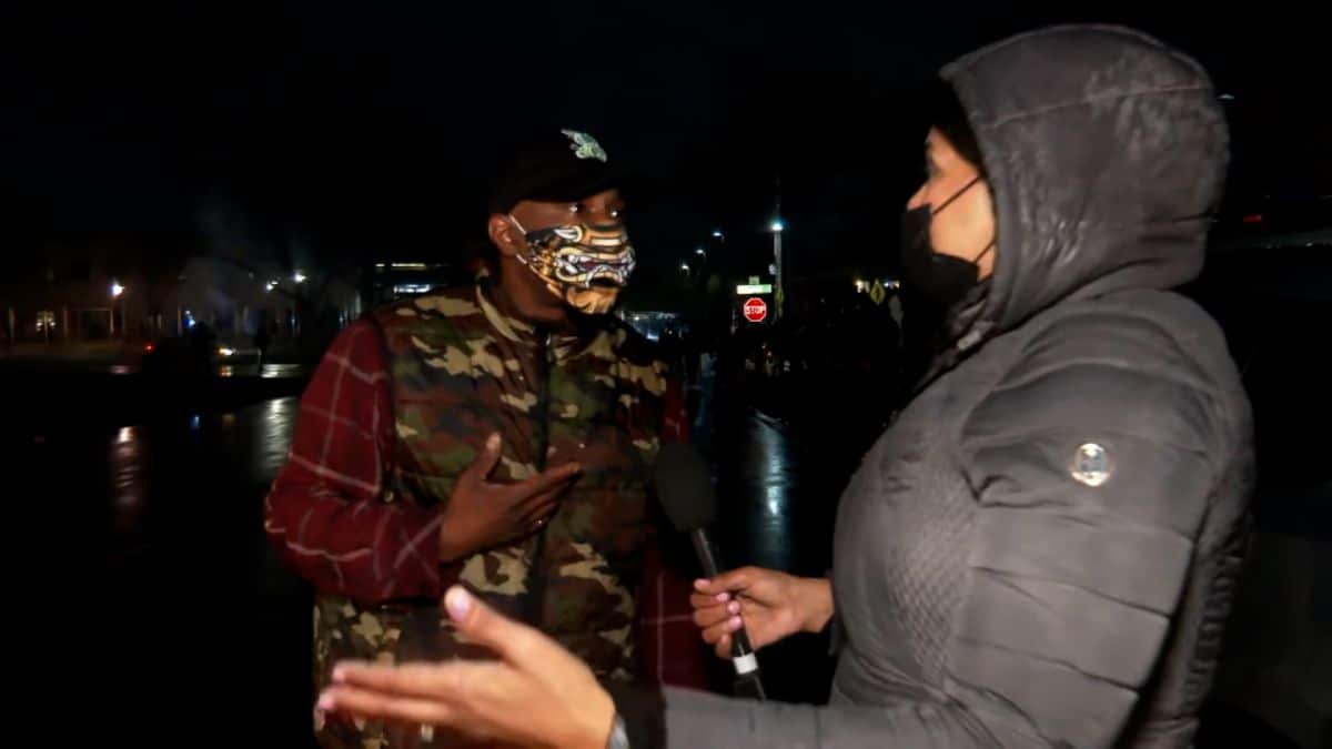 sara sidner confronted by minn protester