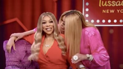 Wendy Williams sees her Madame Tussauds wax figure for the first time